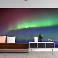 409 Aurora Borealis: A mesmerizing and ethereal background featuring the Northern Lights in captivating and vibrant colors that