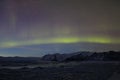 Aurora Borealis or Northern Lighs, over the JÃÆÃÂ¶kulsarlon, Iceland Royalty Free Stock Photo