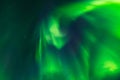 Aurora borealis, Northern lights, corona overhead Royalty Free Stock Photo
