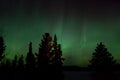 Aurora Borealis (Northern Lights) display Royalty Free Stock Photo