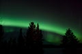 Aurora Borealis (Northern Lights) display Royalty Free Stock Photo