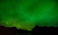 Aurora borealis or northern lights, Norway Royalty Free Stock Photo