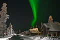 Aurora Borealis at the Northern Lights Village