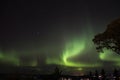 Aurora borealis Royalty Free Stock Photo