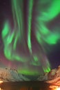 Aurora Borealis Over Ersfjorden, Tromso, Norway