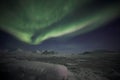 Aurora Borealis - Spitsbergen Royalty Free Stock Photo