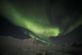 Aurora Borealis - Spitsbergen Royalty Free Stock Photo