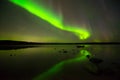 Aurora Borealis and Starry Sky Royalty Free Stock Photo