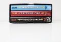 Isolated photo of The Hunger Games trilogy by Suzanne Collins