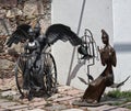 The Aurora Fabrica sculptures at San Miguel de Allende, Mexico