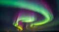 Aurora Gradient Flow Wallpaper Royalty Free Stock Photo