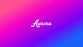 Aurora gradient relaxing wallpaper background Royalty Free Stock Photo