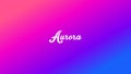 Aurora gradient relaxing wallpaper background