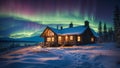 Aurora Love: A Romantic Stroll Under the Northern Lights