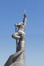 Aurora monument on the street of Krasnodar, Russia