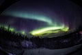 Aurora in Yellowknife Canada