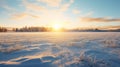 Aurorapunk: Photorealistic Winter Landscape In 8k Resolution