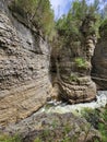 Ausable Chasm Canyon cliffs