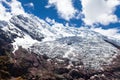 Ausangate Andes mountains with glacier in Peru