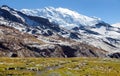 Ausangate Andes mountains in Peru Royalty Free Stock Photo