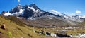 Ausangate Andes mountains in Peru Royalty Free Stock Photo