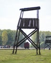 Auschwitz birkenau camp Royalty Free Stock Photo