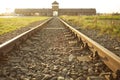 Auschwitz-Birkenau Concentration Camp Royalty Free Stock Photo