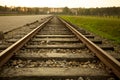 Auschwitz-Birkenau Concentration Camp Royalty Free Stock Photo