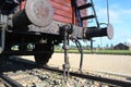 Auschwitz-Birkenau Concentration camp train Royalty Free Stock Photo