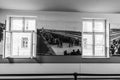 Auschwitz and Auschwitz-Birkenau, the Nazi death camp, black and white photos, memorial site