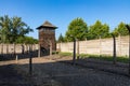 AUSCHWITZ-BIRKENAU, POLAND - AUGUST 12, 2019: Holocaust Memorial Museum. Part of Auschwitz- Birkenau Concentration Camp Holocaust Royalty Free Stock Photo