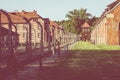 AUSCHWITZ-BIRKENAU, POLAND - AUGUST 12, 2019: Holocaust Memorial Museum. Part of Auschwitz- Birkenau Concentration Camp Holocaust Royalty Free Stock Photo