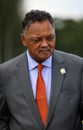 Portrait of Jesse Jackson, USA minister, politician