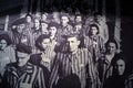 Concentration camp victims photos Royalty Free Stock Photo