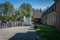 Auschwitz concentration camp, in Poland. Royalty Free Stock Photo