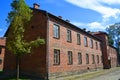 Prisoners barracks of Auschwitz concentration camp