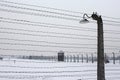 Auschwitz camp, Poland Royalty Free Stock Photo