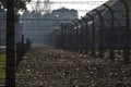 Auschwitz concentration camp Royalty Free Stock Photo