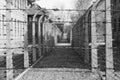 Auschwitz concentration camp Royalty Free Stock Photo