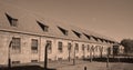 Auschwitz concentration camp barrack