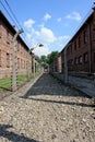 Auschwitz concentration camp in poland