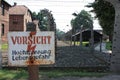 Auschwitz concentration camp in poland