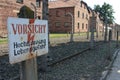 Auschwitz concentration camp in poland