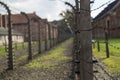 Auschwitz Barbed wire Royalty Free Stock Photo