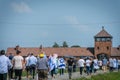 Auschwitz concentration camp, in Poland. Royalty Free Stock Photo