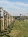Auschwitz - Fence Royalty Free Stock Photo