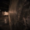 Auschwitz gas chamber Royalty Free Stock Photo