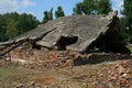Auschwitz gas chambers Royalty Free Stock Photo