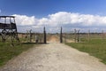 Auschwitz II -Birkenau: Entrance to one of the camp sectors