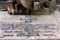 Auschwitz II - Birkenau international monument Polish plaque